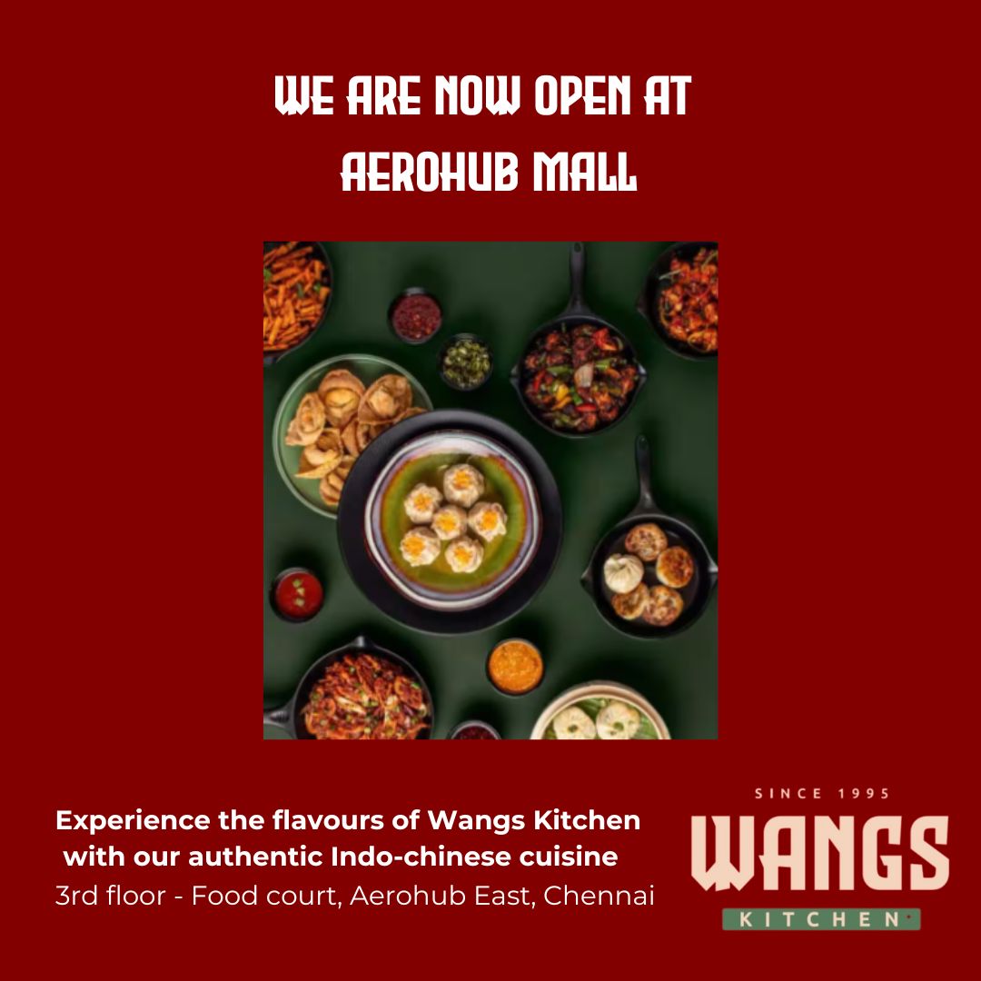 Wangs Kitchen Launch at Aerohub